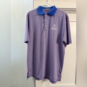 Mens Peter Millar Performance polo. St. Andrew’s golf course size medium.